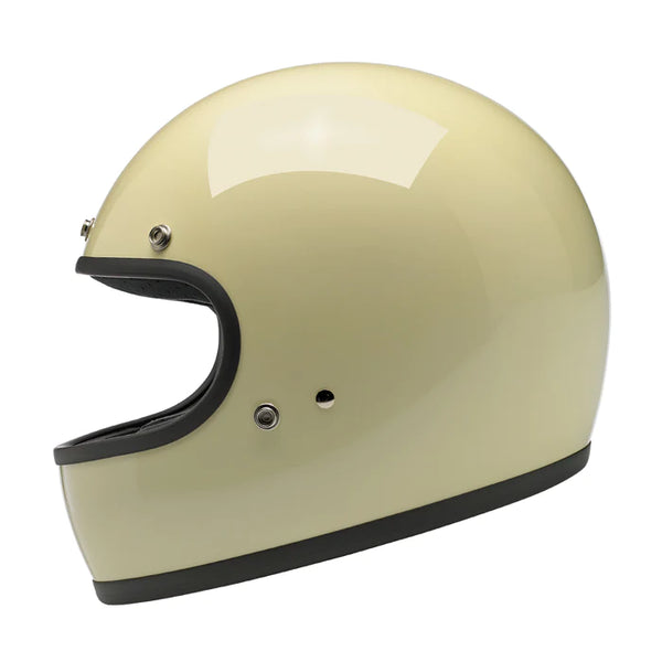 Casco Integral Biltwell Gringo Vintage White