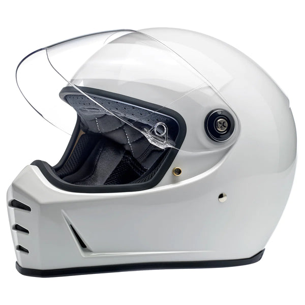 Casco Integral Biltwell Lane Splitter Gloss White