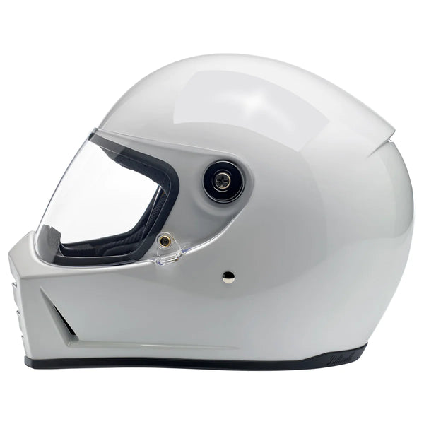 Casco Integral Biltwell Lane Splitter Gloss White