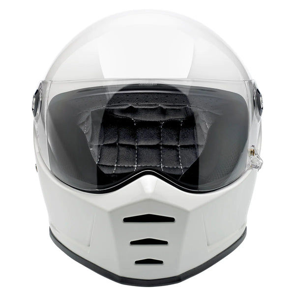 Casco Integral Biltwell Lane Splitter Gloss White