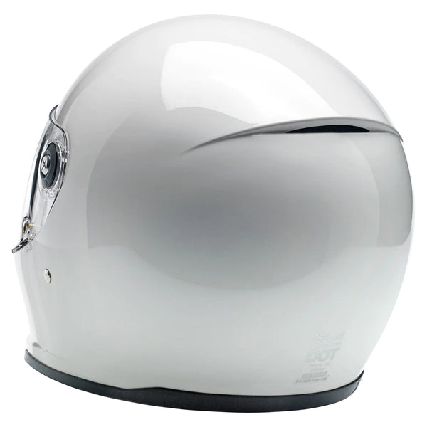 Casco Integral Biltwell Lane Splitter Gloss White