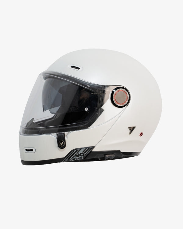 Casco By City 90 Degrees Pearl White