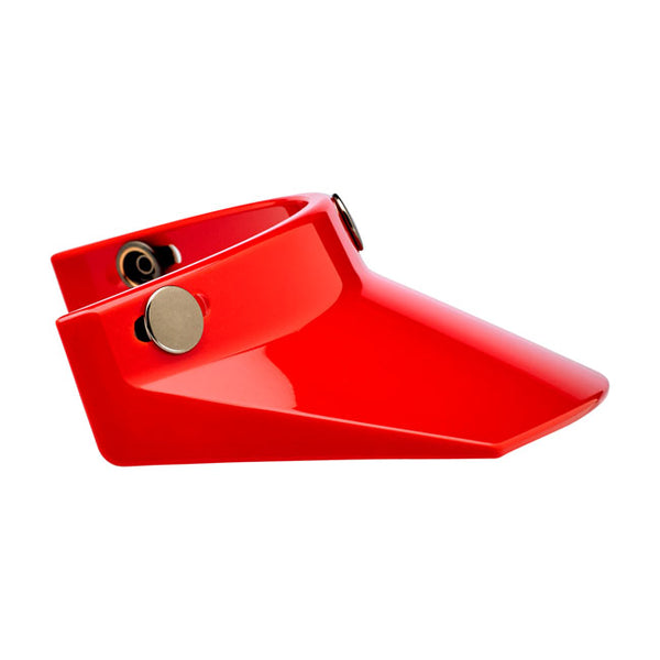 Visera Biltwell Universal Peak Clear Red