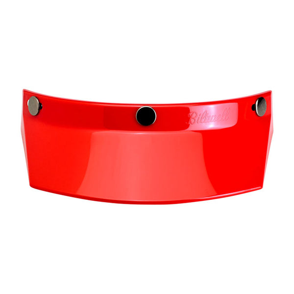 Visera Biltwell Universal Peak Clear Red
