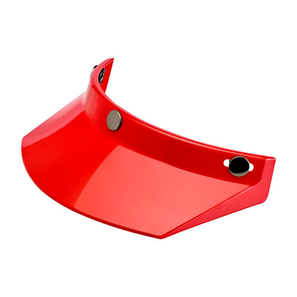 Visera Biltwell Universal Peak Clear Red