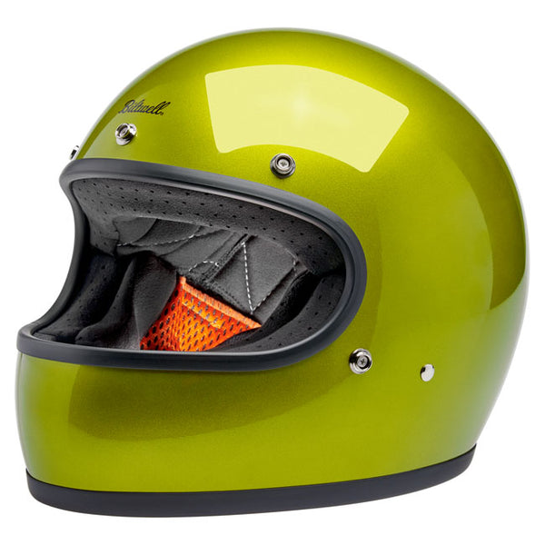 Casco Integral Biltwell Gringo Metallic Lime