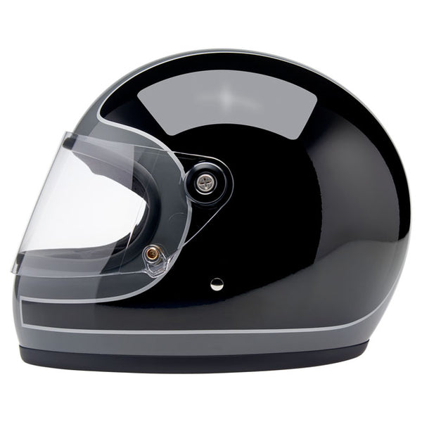 Casco Integral Biltwell Gringo S Storm Grey/Black Tracker Gloss