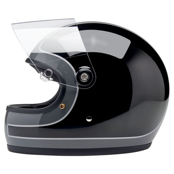 Casco Integral Biltwell Gringo S Storm Grey/Black Tracker Gloss