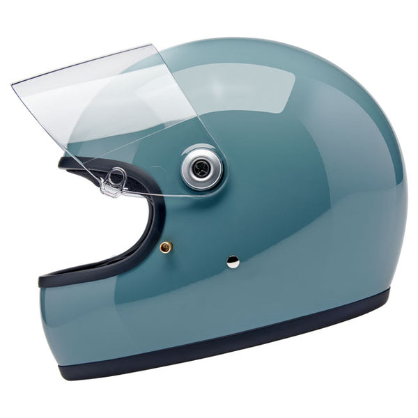 Casco Integral Biltwell Gringo S Agave Blue Gloss