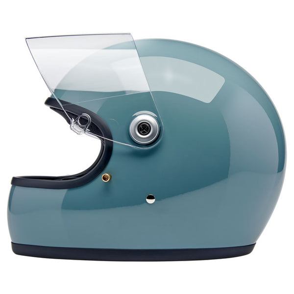 Casco Integral Biltwell Gringo S Agave Blue Gloss