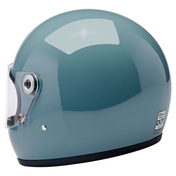 Casco Integral Biltwell Gringo S Agave Blue Gloss