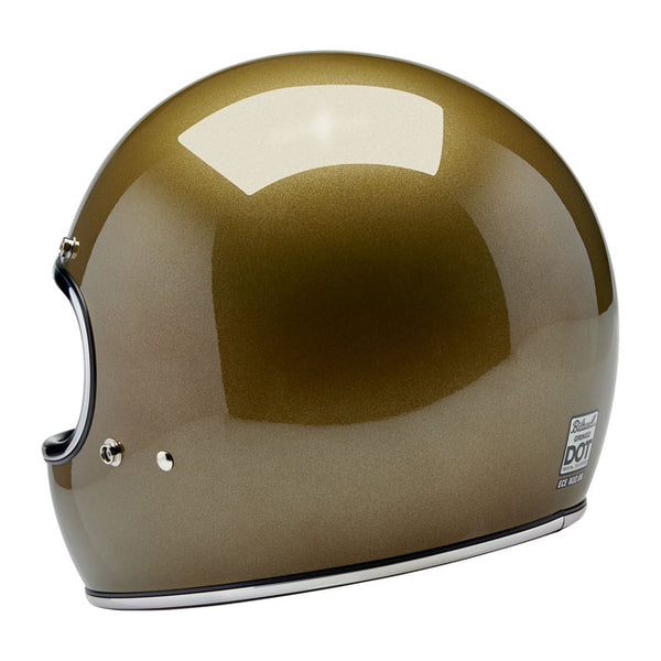 Casco Integral Biltwell Gringo Ugly Gold Metallic