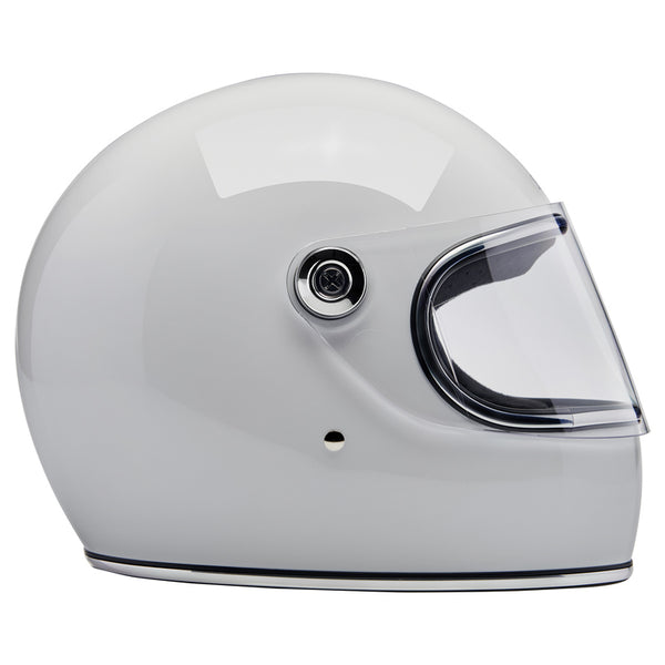 Casco Integral Biltwell Gringo S Gloss White