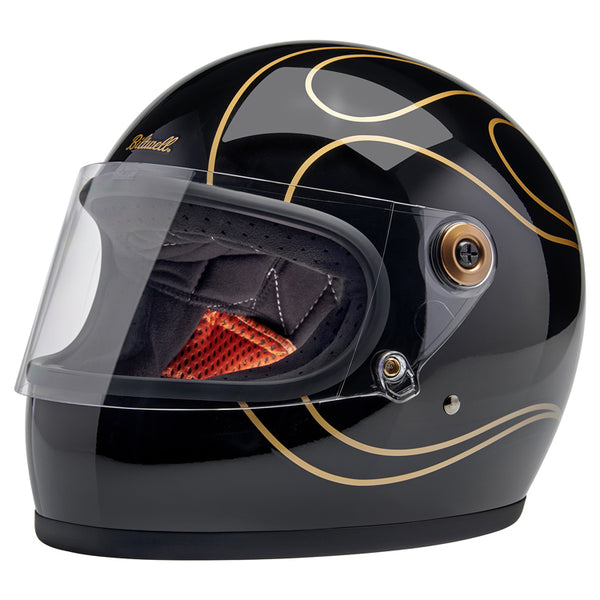Casco Integral Biltwell Gringo S Black Flames