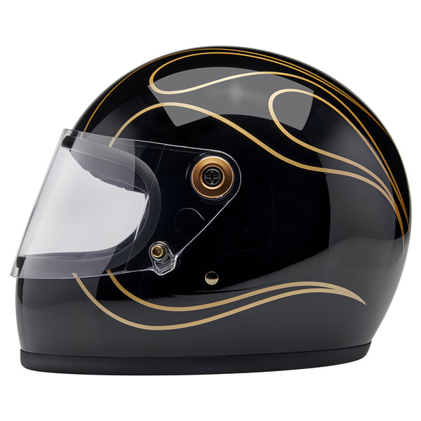 Casco Integral Biltwell Gringo S Black Flames