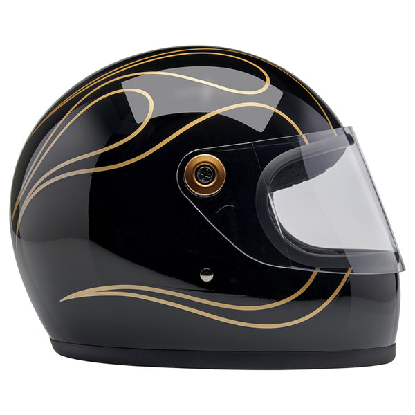 Casco Integral Biltwell Gringo S Black Flames