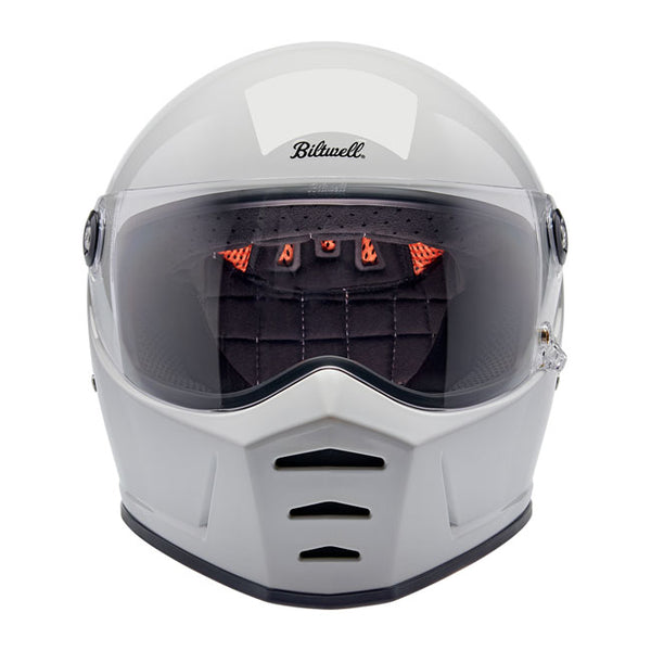Casco Integral Biltwell Lane Splitter Gloss White