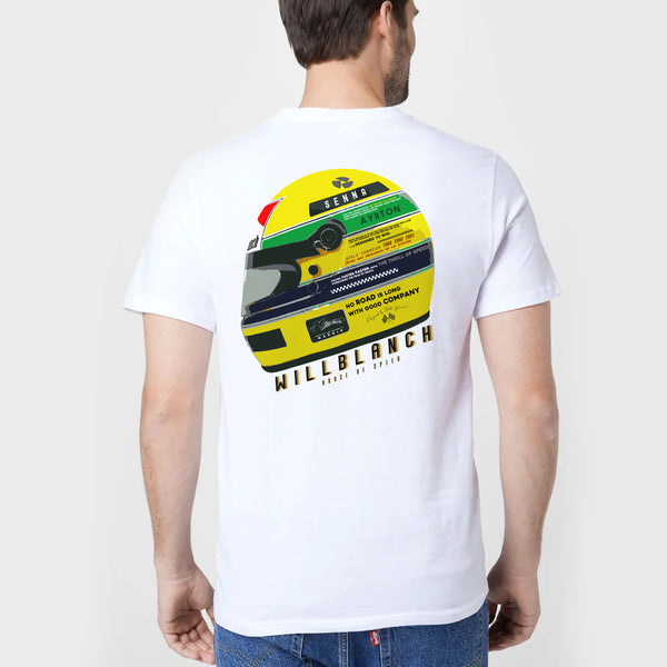 Camiseta Willblanch Ayrton Senna