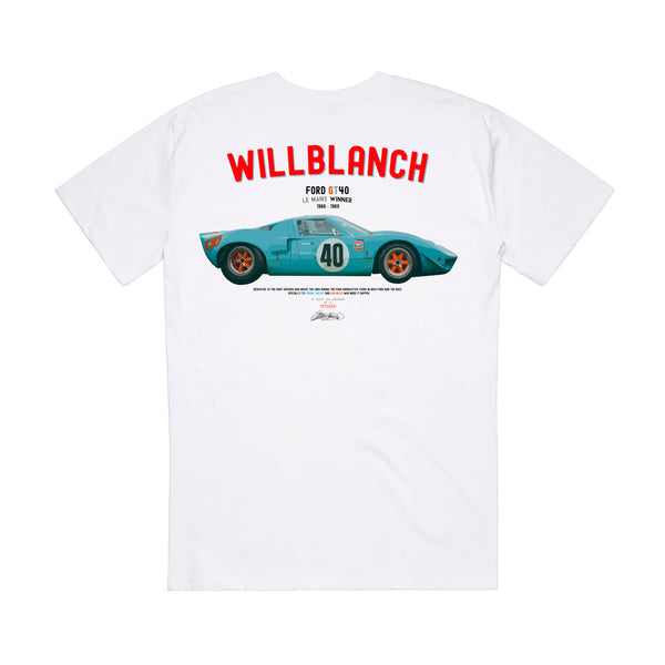 Camiseta Willblanch Le Mans Ford GT40