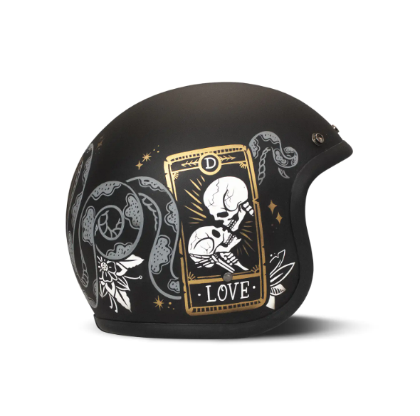 Casco Jet Dmd Retro Cards