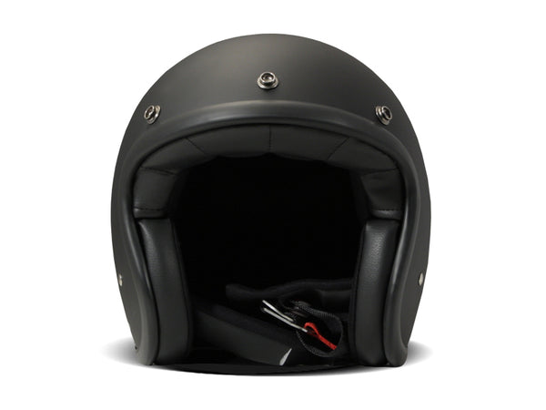 Casco Jet Dmd Retro Matt Black