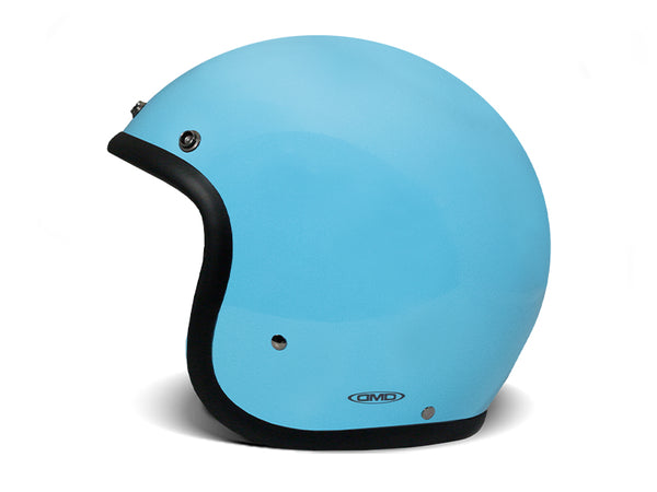 Casco Jet Dmd Retro Light Blue