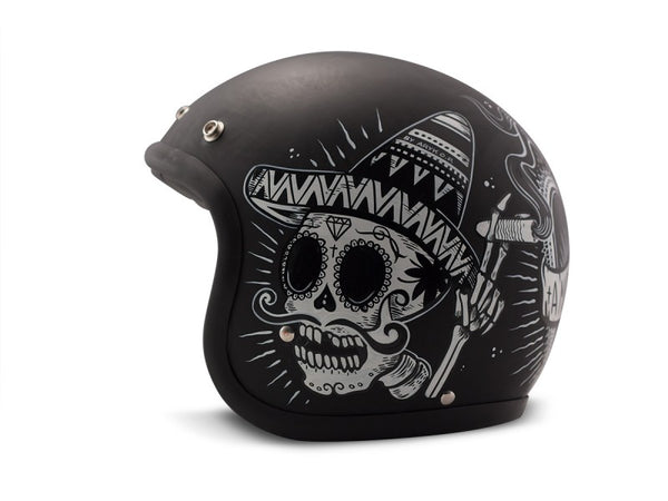 Casco Jet Dmd Retro Sin Fin