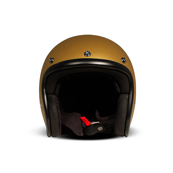 Casco Jet Dmd Retro Ocra