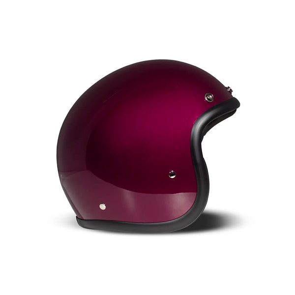 Casco Jet Dmd Retro Purple Solid