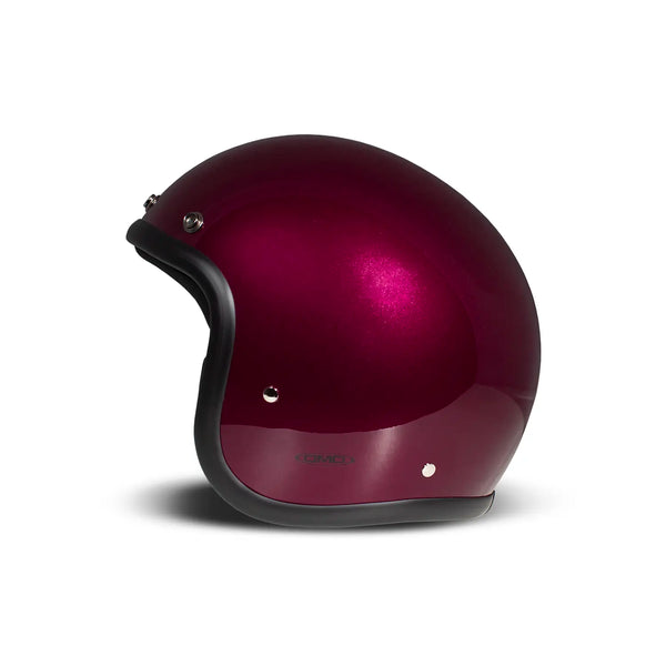 Casco Jet Dmd Retro Purple Solid