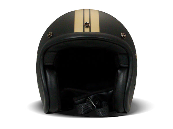 Casco Jet Dmd Retro Star Gold