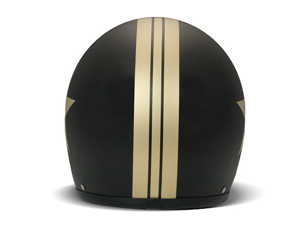 Casco Jet Dmd Retro Star Gold