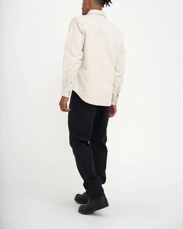 Sobrecamisa Vaquera Deus Ex Machina Western Moleskin Vintage White