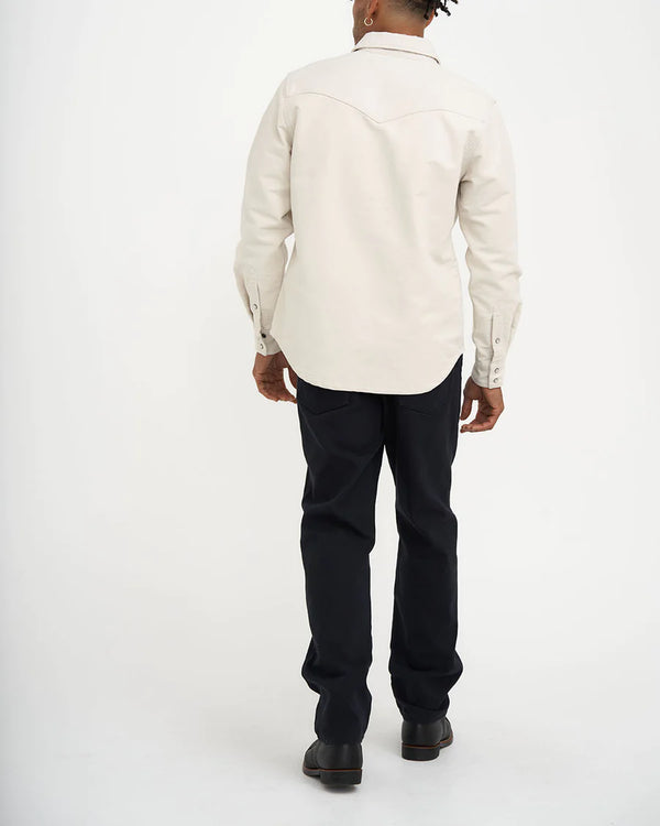 Sobrecamisa Vaquera Deus Ex Machina Western Moleskin Vintage White