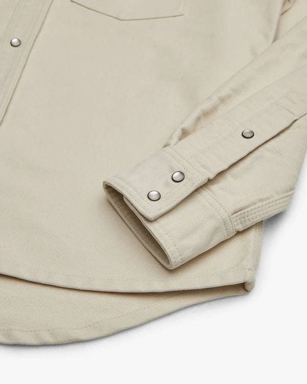 Sobrecamisa Vaquera Deus Ex Machina Western Moleskin Vintage White