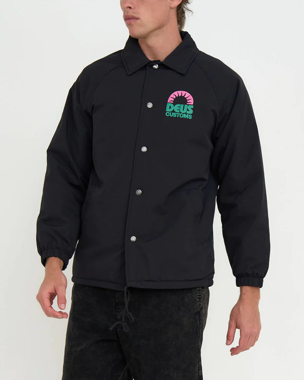 Sobrecamisa Deus Ex Machina Melodies Coach Black