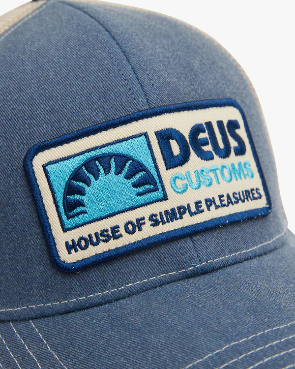 Gorra Deus Ex Machina Melodies Ribbon Blue