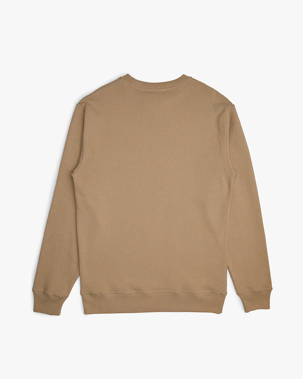 Sudadera Deus Ex Machina Relief Crew kakhi