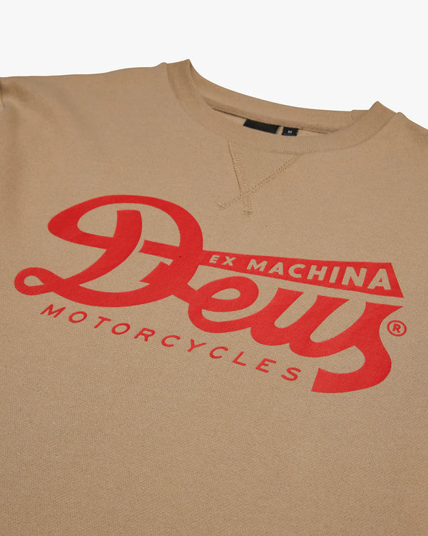 Sudadera Deus Ex Machina Relief Crew kakhi