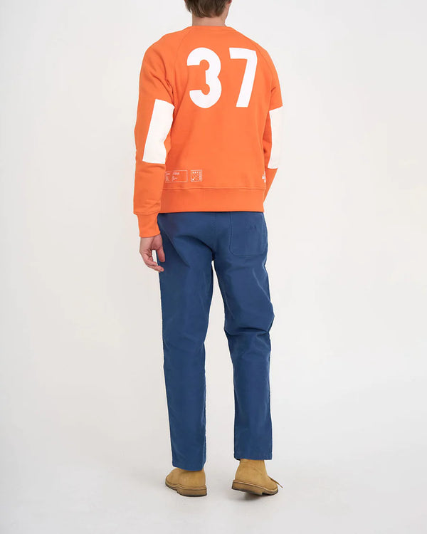 Sudadera Deus Ex Machina x Matt Willey No.37 Orange