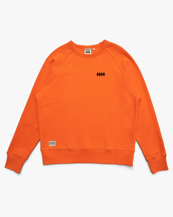 Sudadera Deus Ex Machina x Matt Willey No.37 Orange