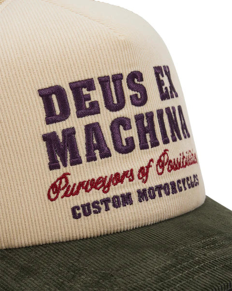Gorra Deus Ex Machina Gumshoe Cord Trucker