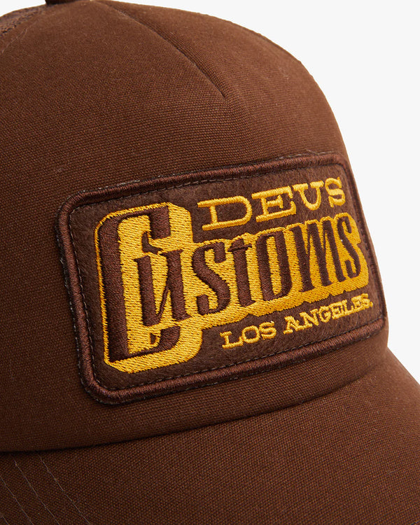 Gorra Deus Ex Machina Stripes Brown