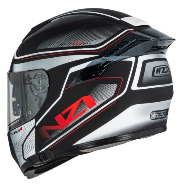 Casco NZI Eurus 4 Stream Duo Charman Black-White