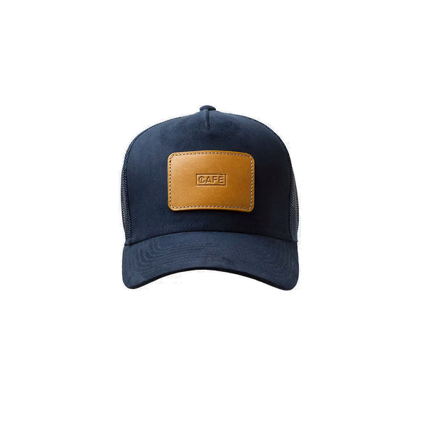 Gorra Cafe Leather Suede Spicy Mustard