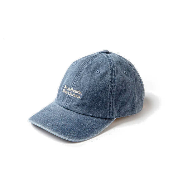 Gorra Cafe Leather Algodón Navy