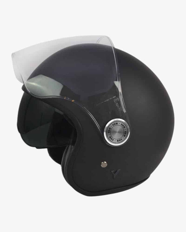 Casco Jet By City The City Matt Black