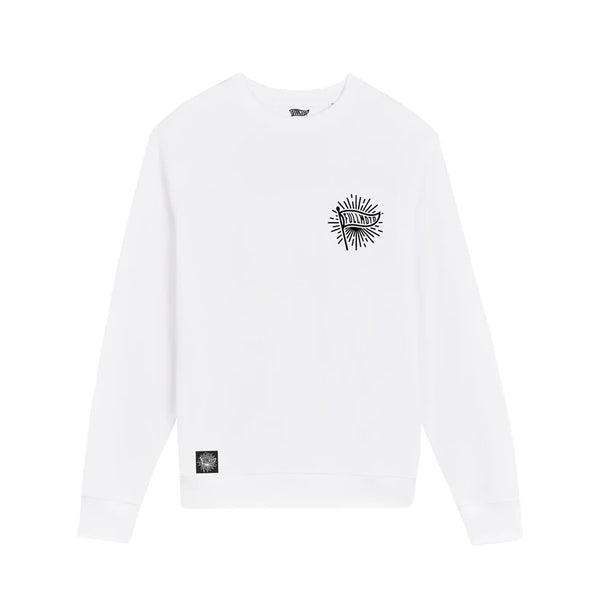 Sudadera Full Moto Sun Light White