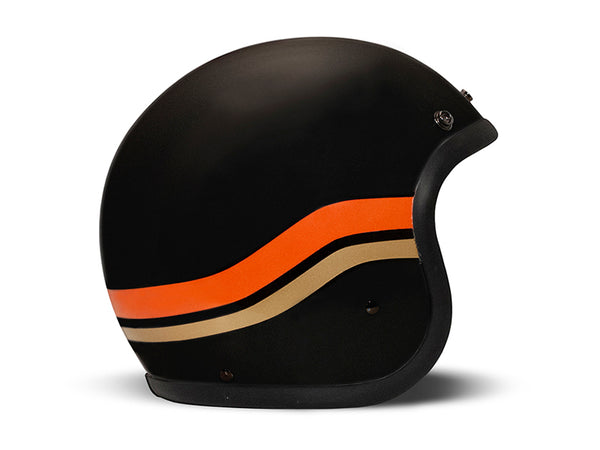 Casco Jet Dmd Vintage Sunset Matt Black