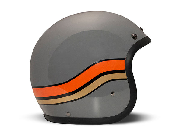 Casco Jet Dmd Vintage Sunset Grey Crayon
